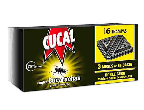 Inseticida para baratas cucal contra baratas e ovos 3 meses de eficacia pack de 6 unidades , Cucal , 59977 , 8436032711058